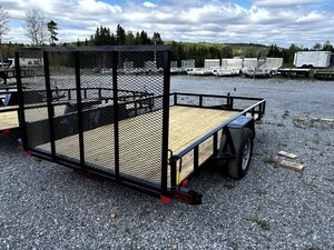 AMO Single Lowside 7X12 3500 LB Utility Trailer