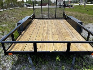 2026 AMO 7x12 Tandem Axle 7000lbs Utility Trailer