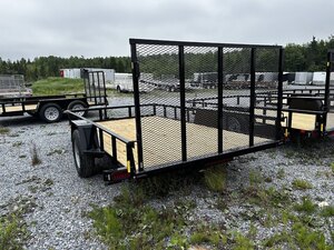 AMO 7x12 Single Lowside Utility Trailer 3500 LB
