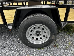 AMO 7x12 Single Lowside Utility Trailer 3500 LB