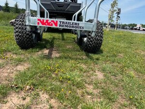 2025 N&N Trailers ATV Log Trailer SAVE $300 IN OCTOBER