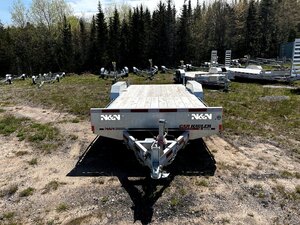 N&N 7x18 Galvanized Car Hauler
