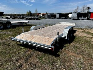 N&N 7x18 Galvanized Car Hauler