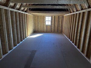Old Hickory 12x28 Lofted Barn CUSTOM BUIL THIS TODAY FOR FALL DELIVERY