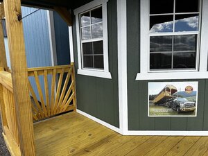 Old Hickory 12x32 Lofted Deluxe Playhouse