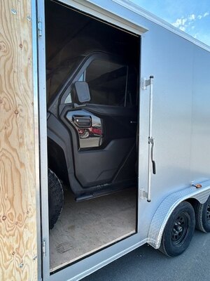 Southland 7.5' x 16' (14' box) with man door