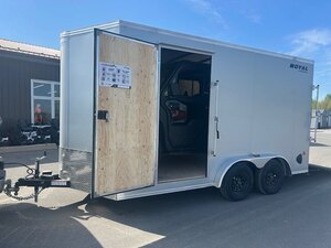 Southland 7.5' x 16' (14' box) with man door