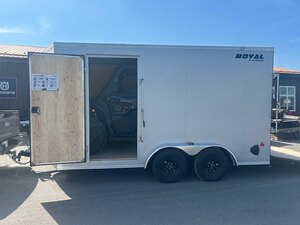 Southland 7.5' x 16' (14' box) with man door