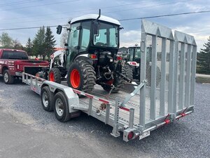 DEMO Bobcat CT2025 Compact Tractor w/ cab, loader, forax and trailer **save over $13,000**