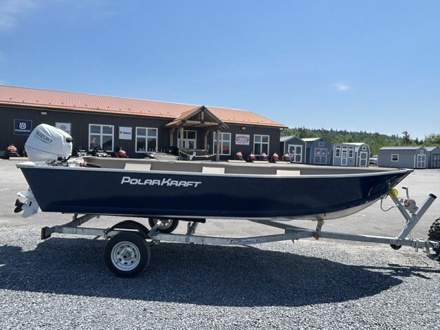 POLAR KRAFT BOAT 16 WITH A SUZUKI 30 hp MOTOR