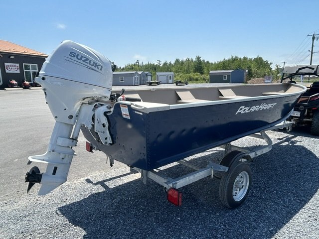 POLAR KRAFT BOAT 16 WITH A SUZUKI 30 hp MOTOR