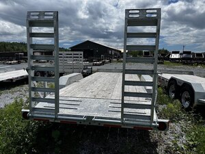 N&N Iron C6 7x20 Galvanized Equipment Trailer