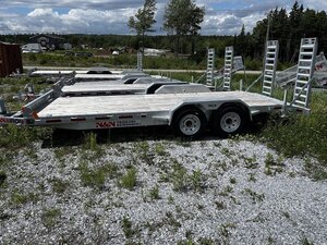 N&N Iron C6 7x20 Galvanized Equipment Trailer