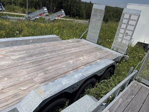 2026 N&N Iron C5 7x24 Galvanized Equipment Trailer