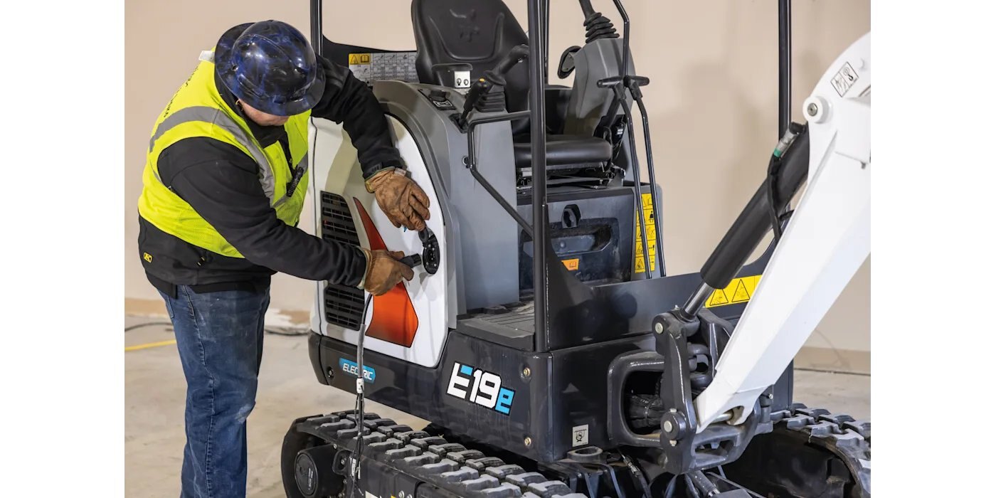 Bobcat E19e Battery Electric Compact Excavator