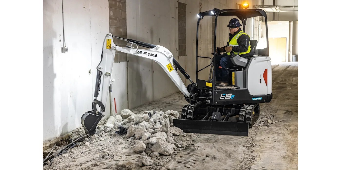 Bobcat E19e Battery Electric Compact Excavator