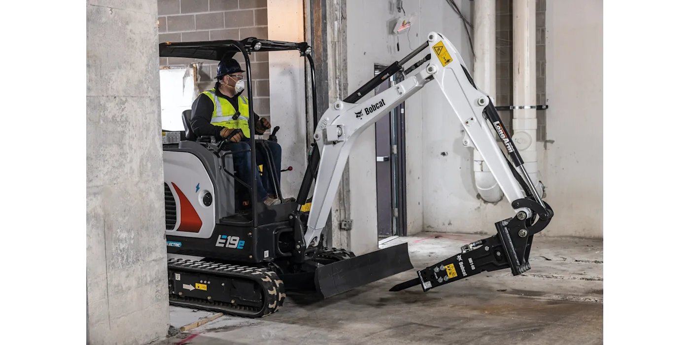 Bobcat E19e Battery Electric Compact Excavator