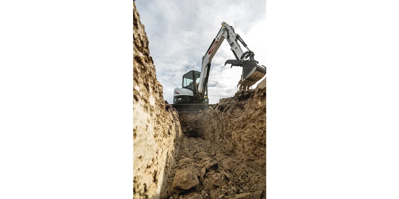 Bobcat E55 Compact Excavator