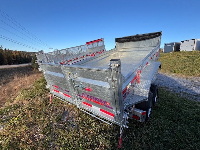 2026 N&N Trailers Dump Trailer STOD5 612G205 Storm 6x12 Dump PNBV/GVWR 9900LBS