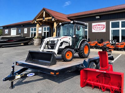 2026 Bobcat CT2540 FL W/ FREE FRONT END LOAD, SNOW BLOWER, TRAILER 7 X 16  - PKG