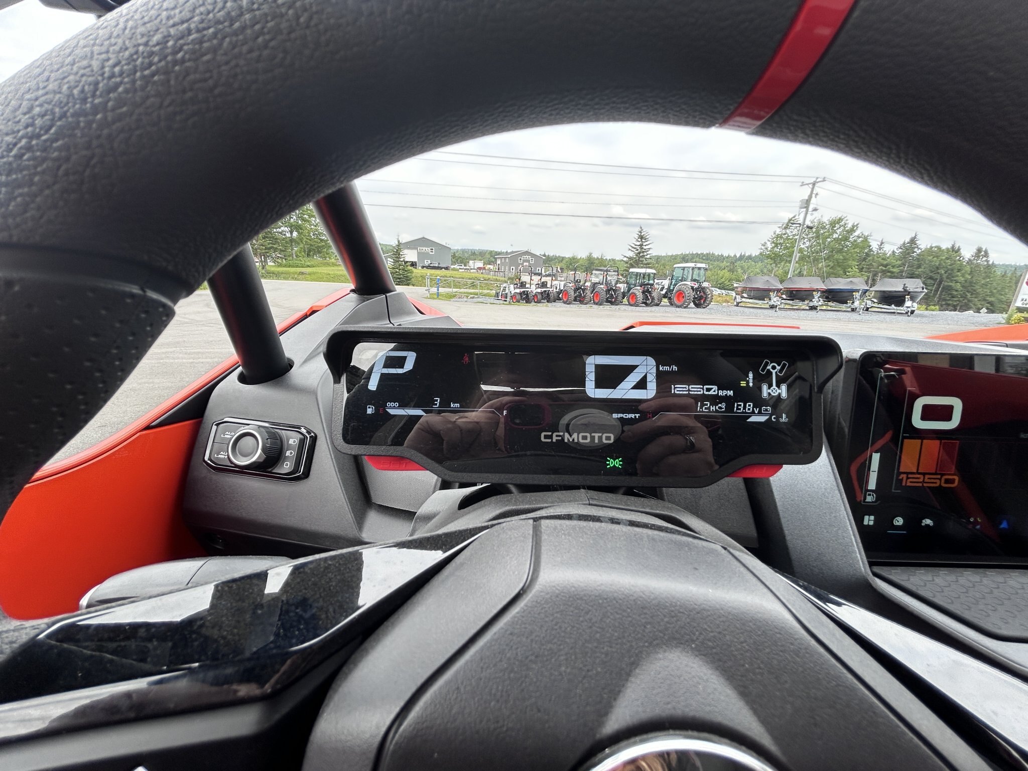 2026 CFMOTO ZFORCE Z10 Lava Orange