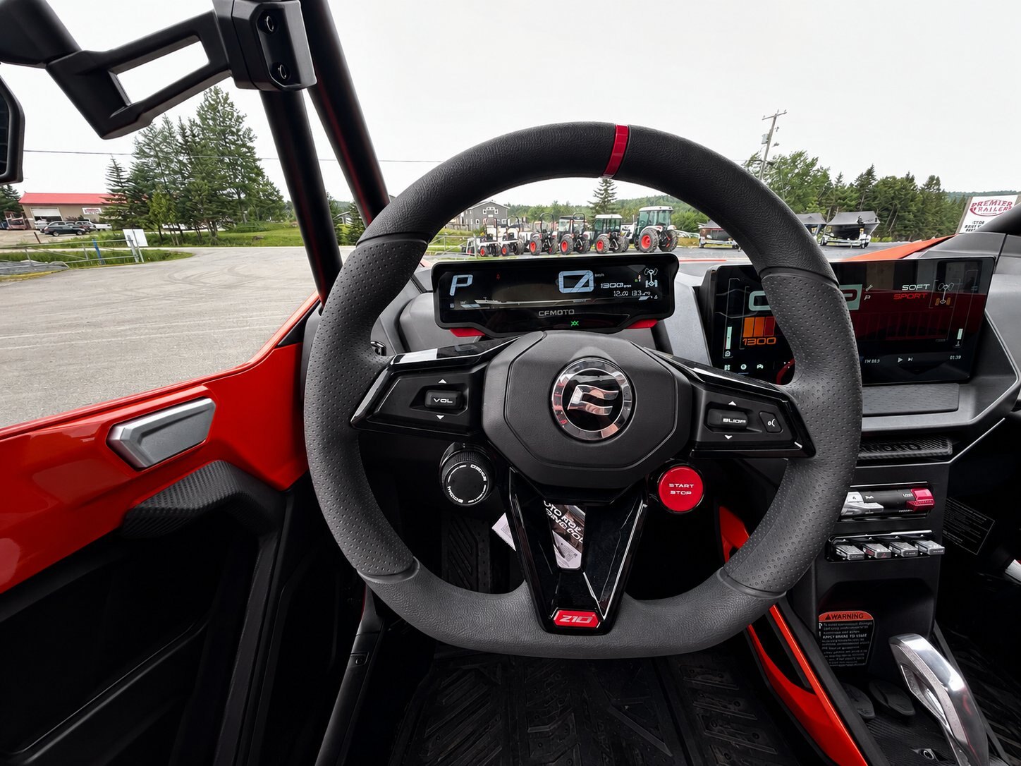 2026 CFMOTO ZFORCE Z10 Lava Orange