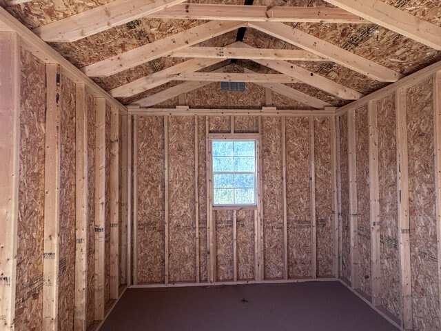 OLD HICKORY BUILDING UTILITY W/ 8' WALLS, 10 X 16