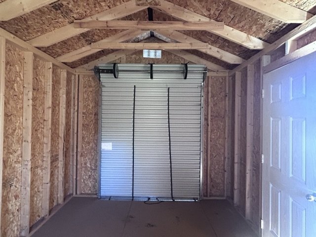 OLD HICKORY BUILDING UTILITY W/ 8' WALLS, 10 X 16