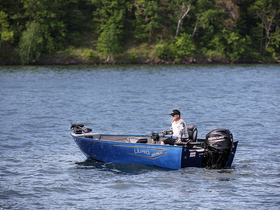 2026 Lund 1650 Angler Tiller