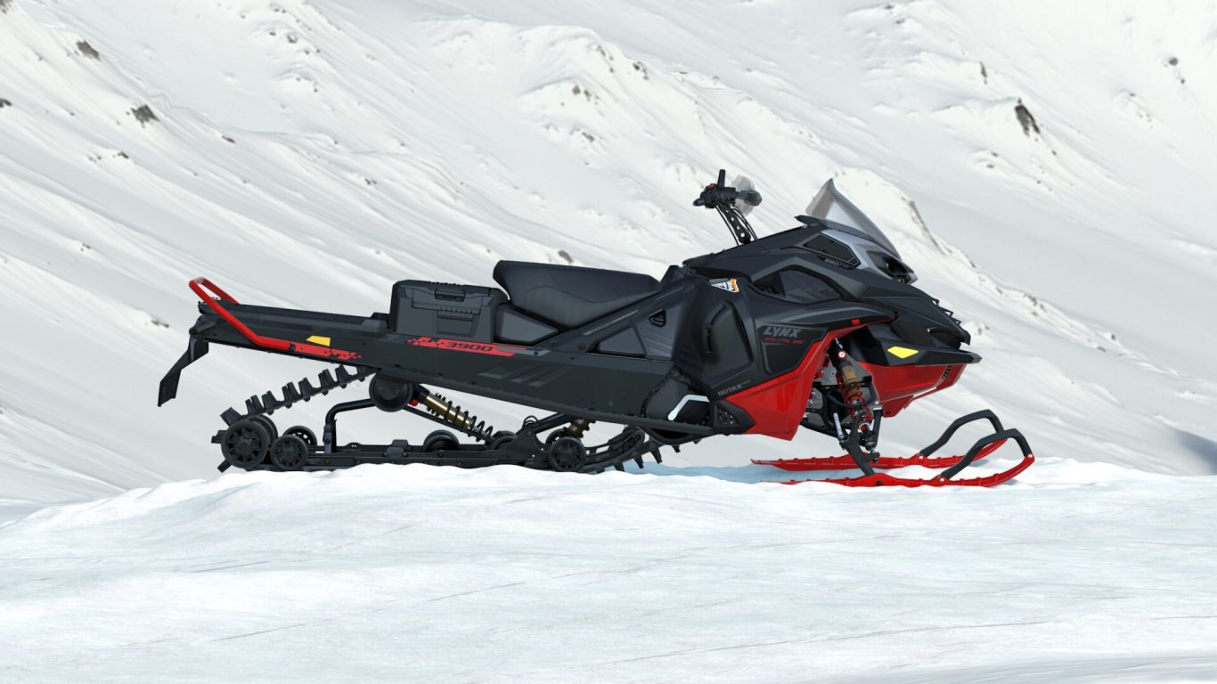 2026 Lynx BRUTAL RE (500 mm) Rotax® 900 ACE Turbo R Viper Red / Black