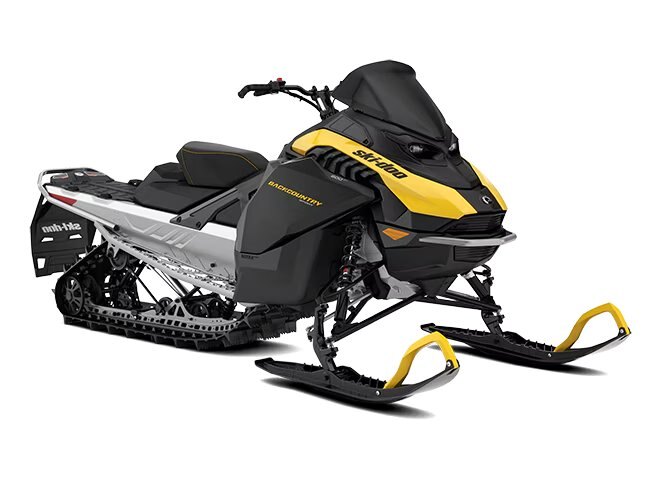 2026 Ski Doo Backcountry Sport Rotax® 600 EFI with 4th engine mount and electronic oil pump Neo Yellow