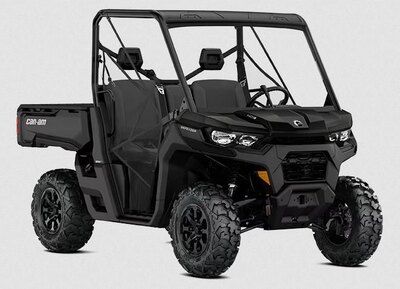 2026 Can-Am Defender DPS HD7 Stealth Black