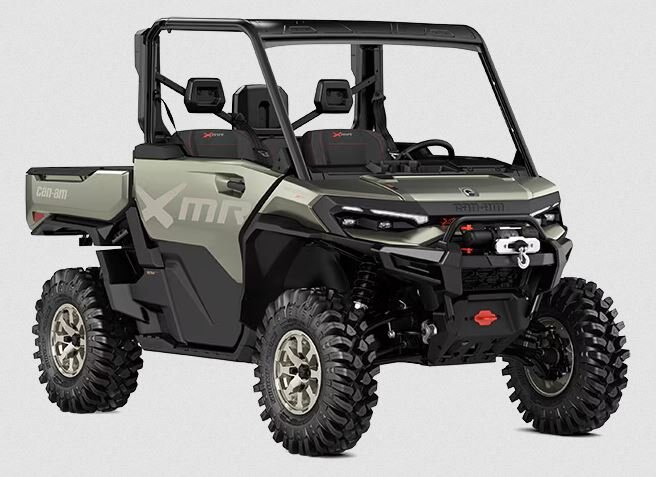 2026 Can Am Defender X mr HD 11 with half doors Loft Green Satin