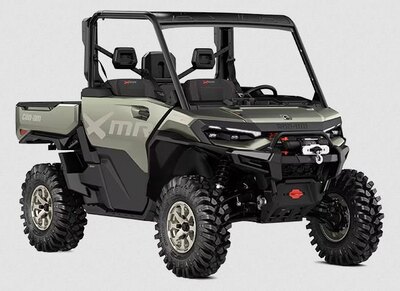 2026 Can-Am Defender X mr HD 11 with half-doors Loft Green Satin