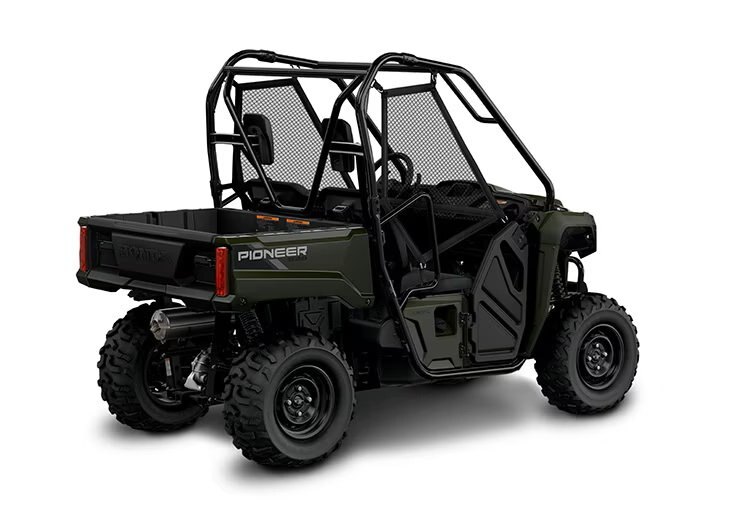 2026 Honda Pioneer 520 Standard Black Forest Green