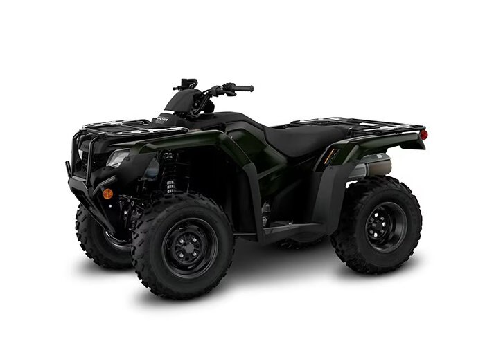 2027 Honda Rancher TRX420 Manual Shift Black Forest Green