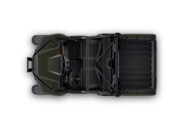 2026 Honda Pioneer 520 Standard Black Forest Green