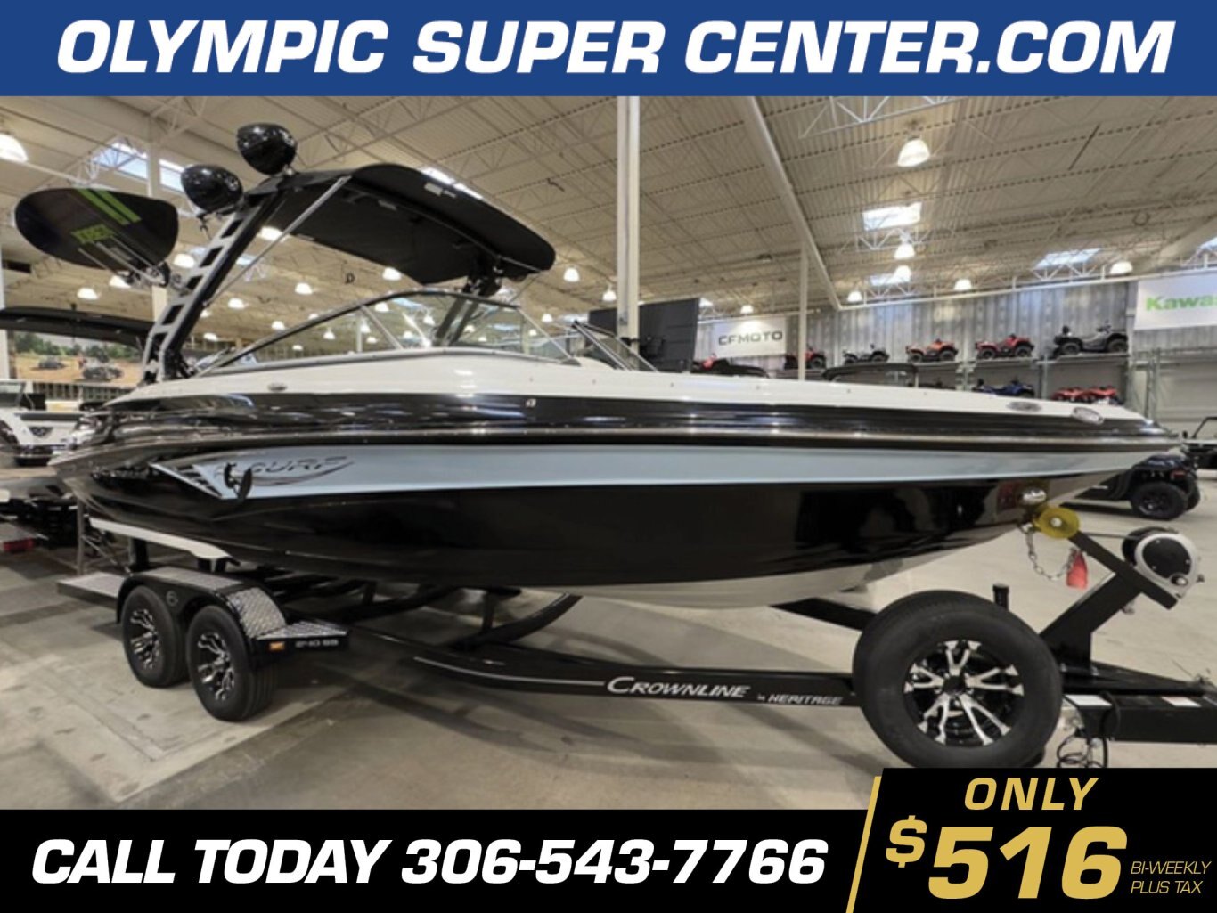 2022 Crownline 240 SS Surf 516 BW Phenomenal Surf, Unmatched Design