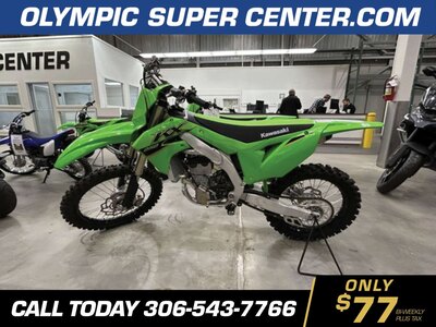 2022 Kawasaki KX $39/week!   Ride Fast, Live Free