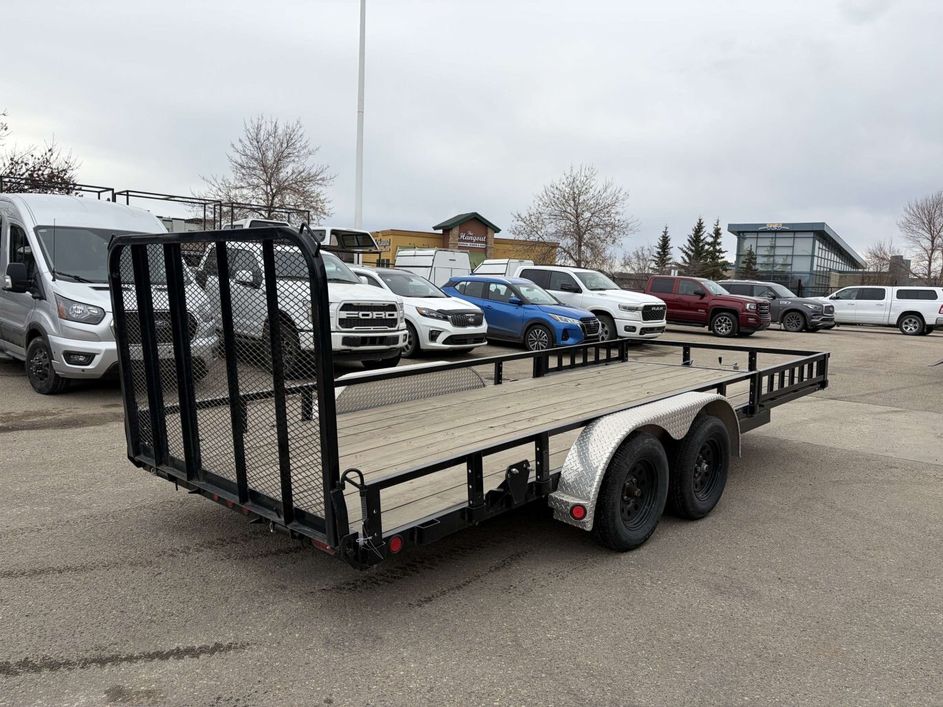 2023 PJ Trailers Flat Deck Utility Trailer Amazing Condition! Haul More Today!