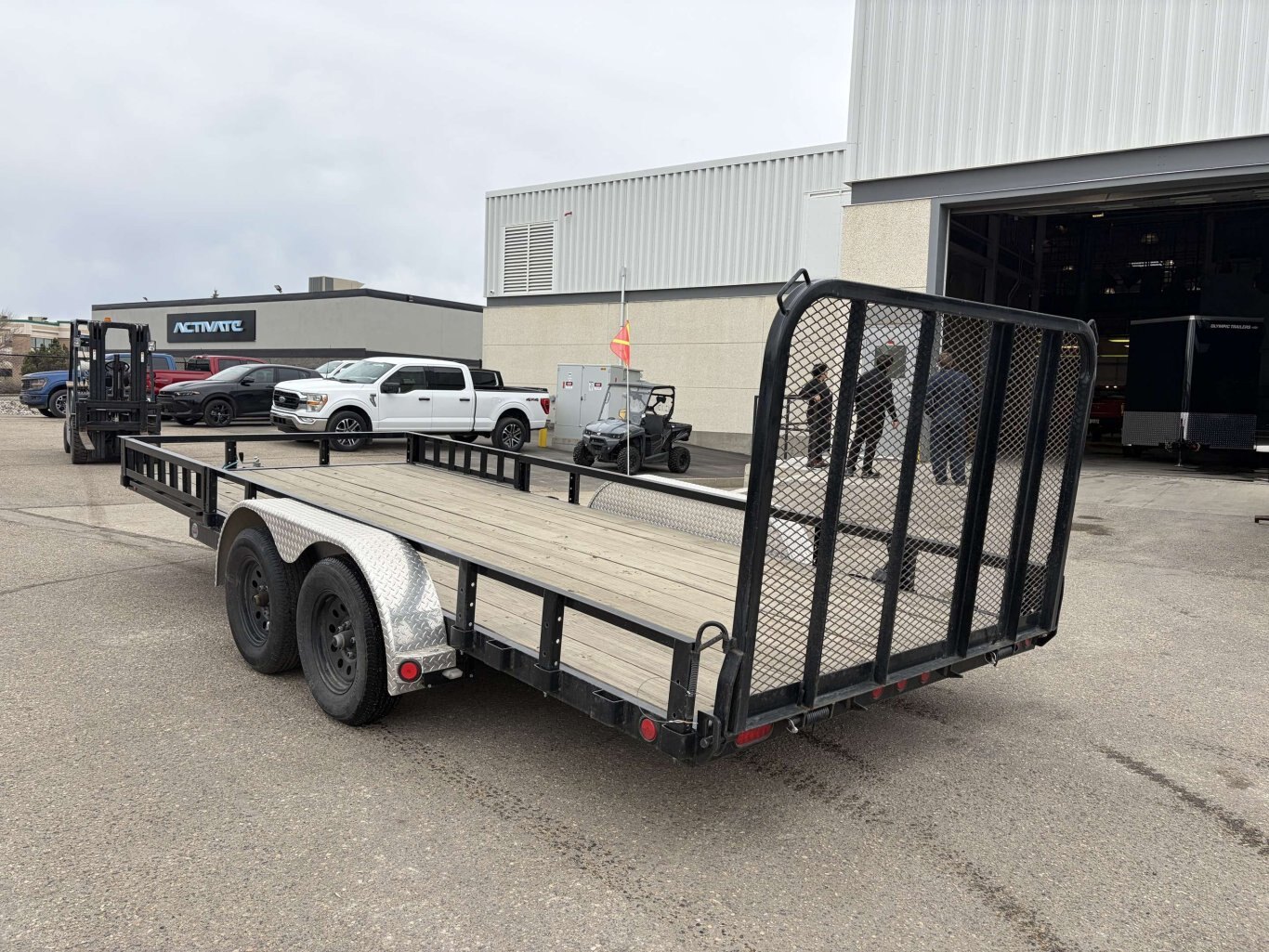 2023 PJ Trailers Flat Deck Utility Trailer Amazing Condition! Haul More Today!