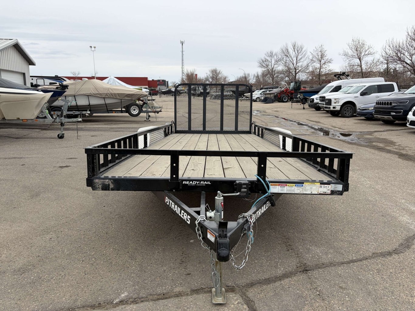 2023 PJ Trailers Flat Deck Utility Trailer Amazing Condition! Haul More Today!