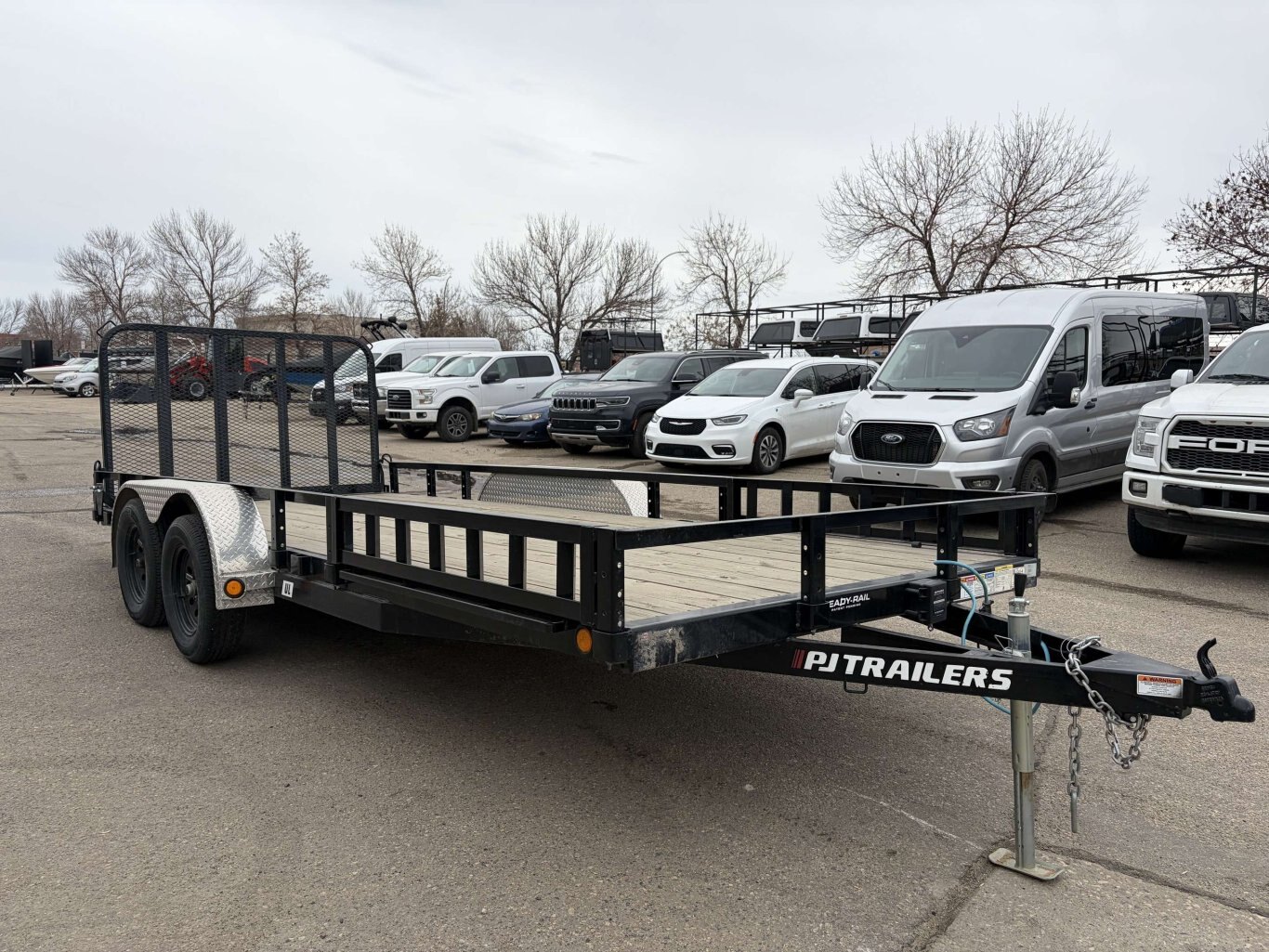 2023 PJ Trailers Flat Deck Utility Trailer Amazing Condition! Haul More Today!