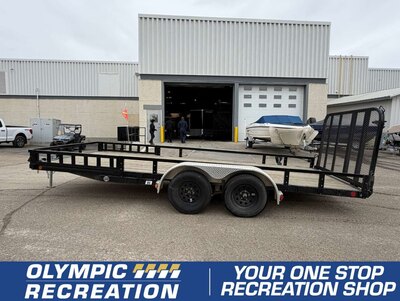 2023 PJ Trailers Flat Deck Utility Trailer Amazing Condition!   Haul More Today!
