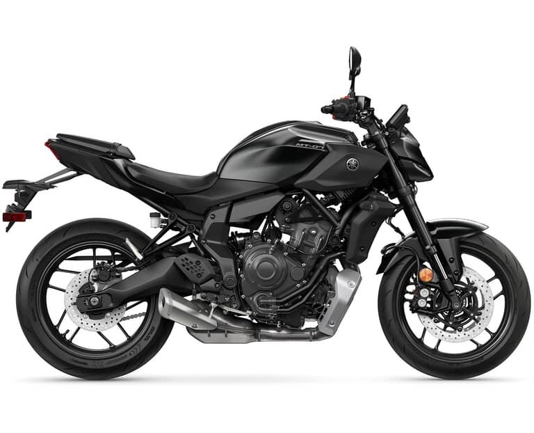 2026 Yamaha MT 07 Matte Raven Black