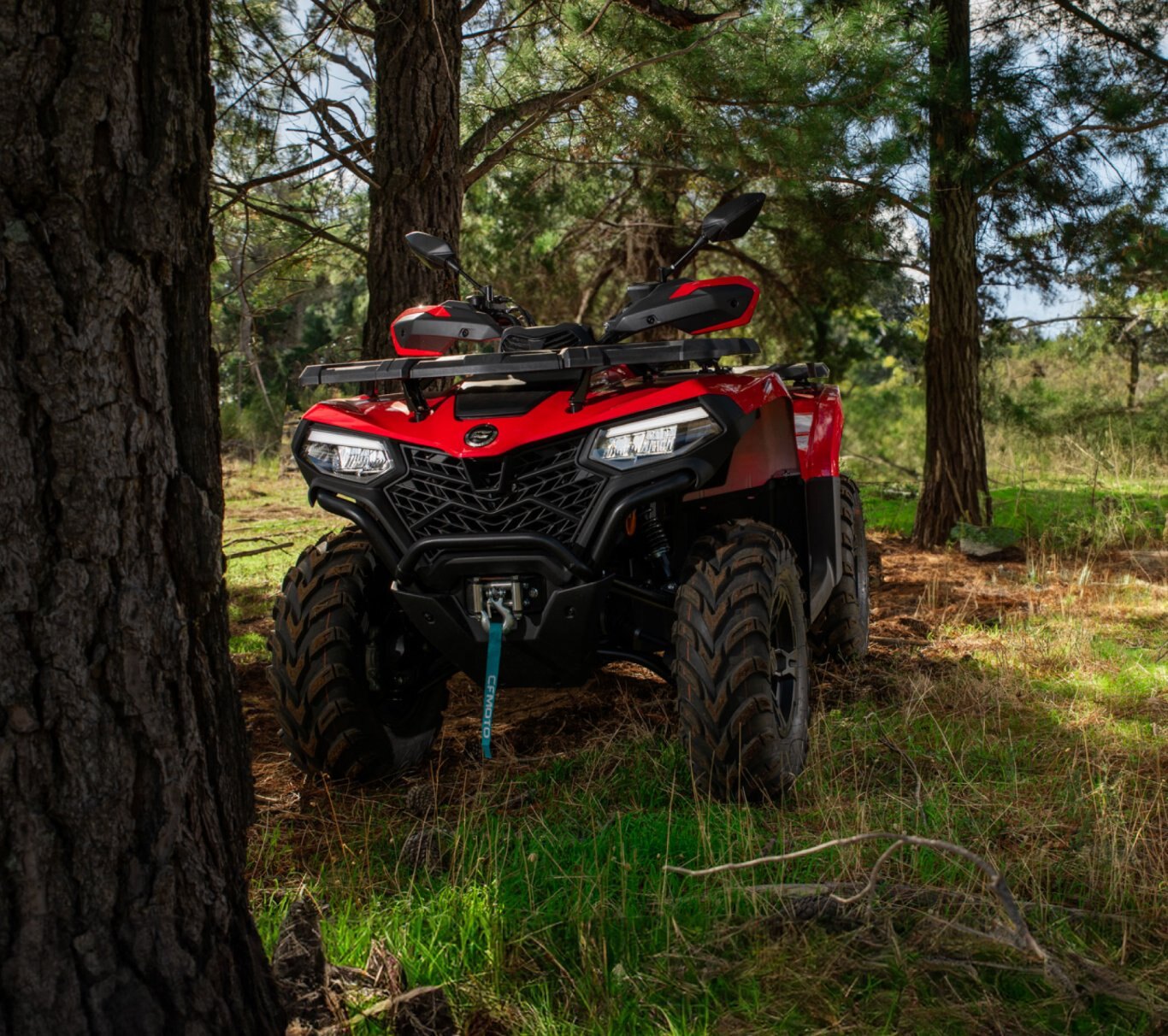 2025 CFMOTO CFORCE 500 Magma red