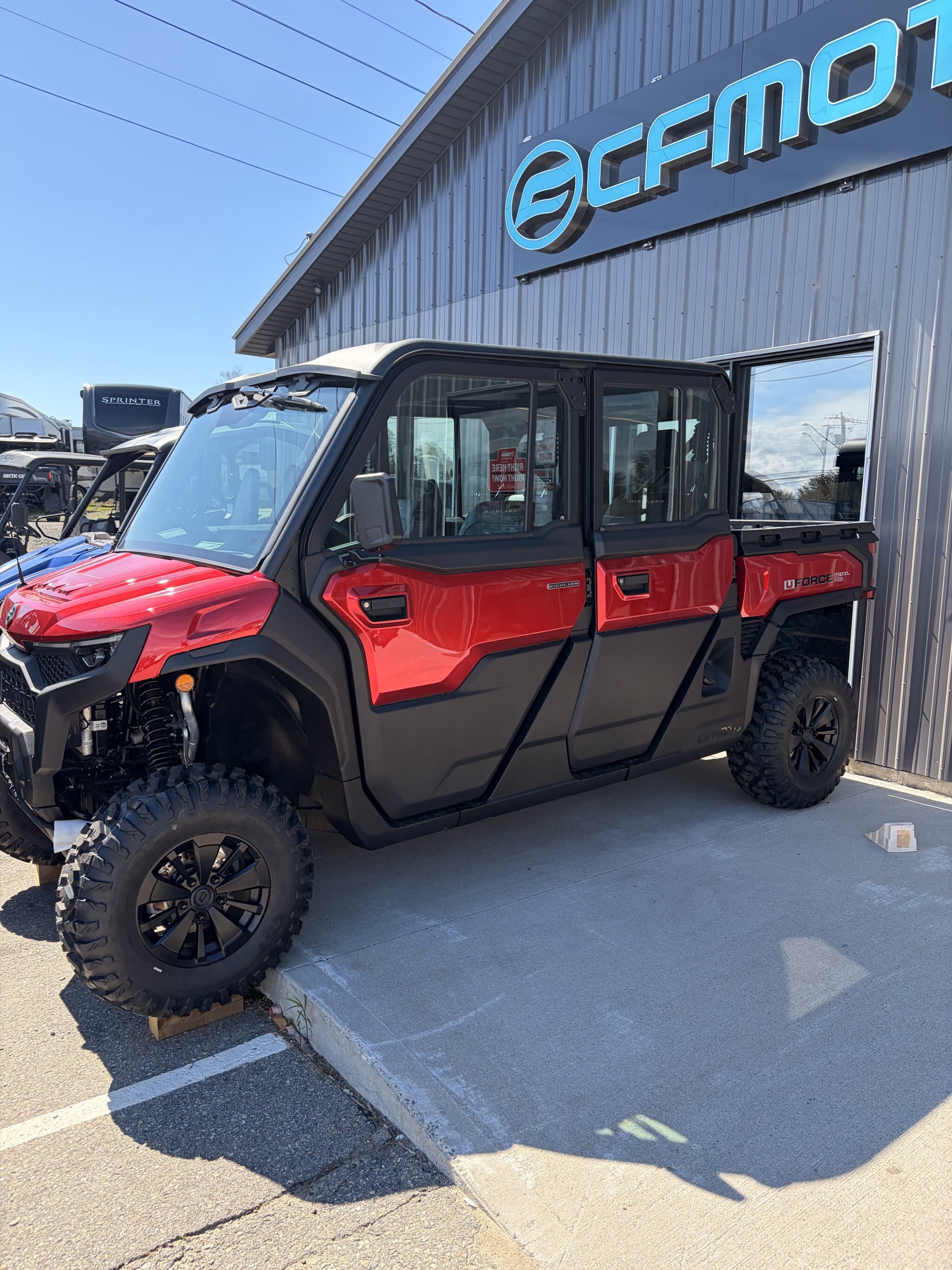 2026 CFMOTO UFORCE U10 XL PRO HIGHLAND Bordeaux Red