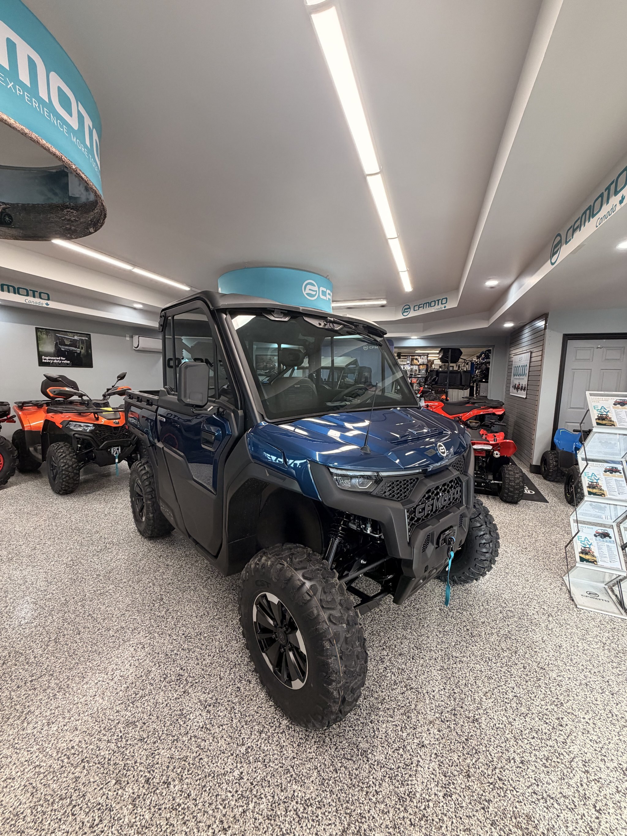 2027 CFMOTO UFORCE U10 PRO HIGHLAND TWILIGHT BLUE