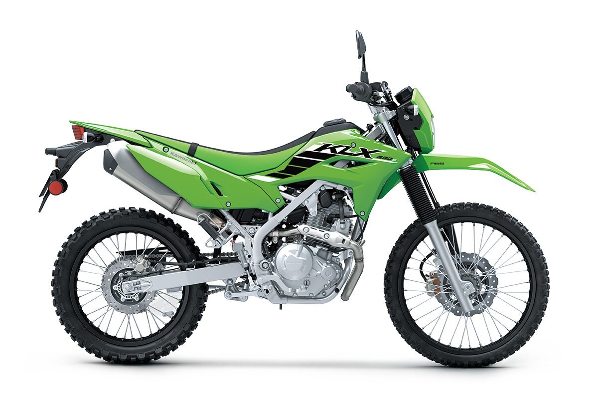 2026 Kawasaki KLX230 S Lime Green
