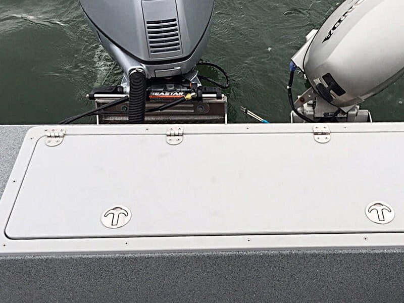 2025 ALLIED BOATS — P19 MUSTANG (3 Piece Rollup Curtain)